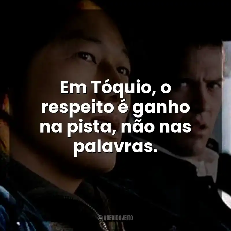 Em Tóquio, o respeito é ganho na pista, não nas palavras.