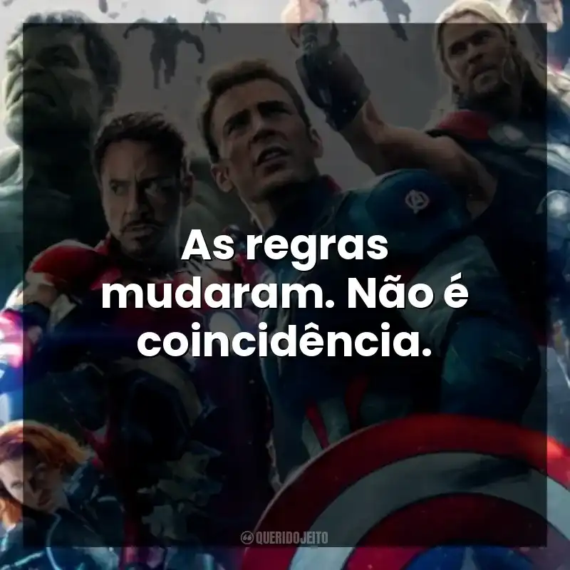 As regras mudaram. Não é coincidência.