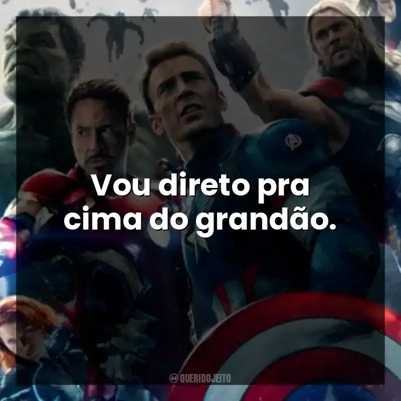 Vou direto pra cima do grandão.