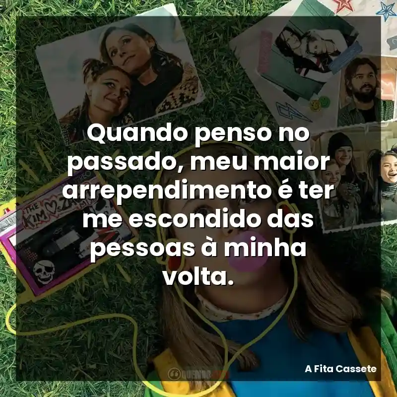 Quando penso no passado, meu maior arrependimento é ter me escondido das pessoas à minha volta.