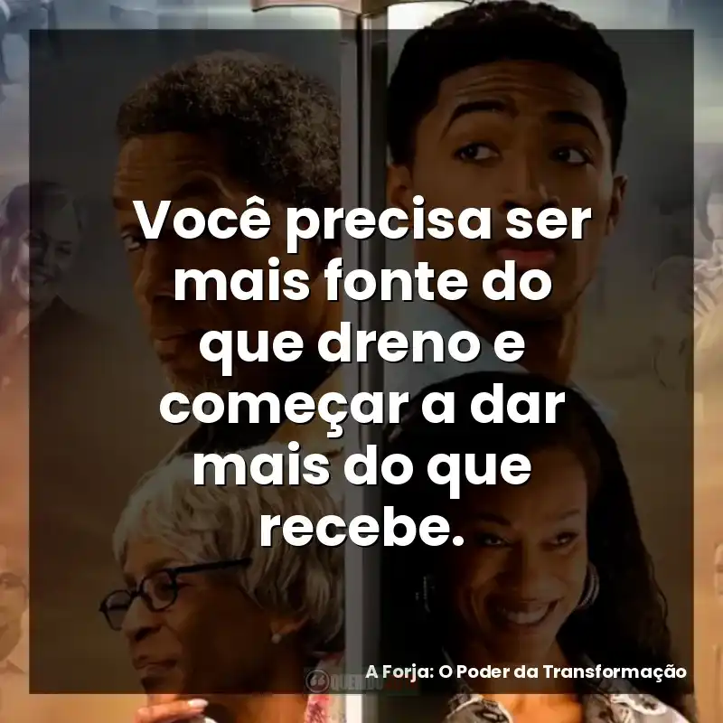 Você precisa ser mais fonte do que dreno e começar a dar mais do que recebe.