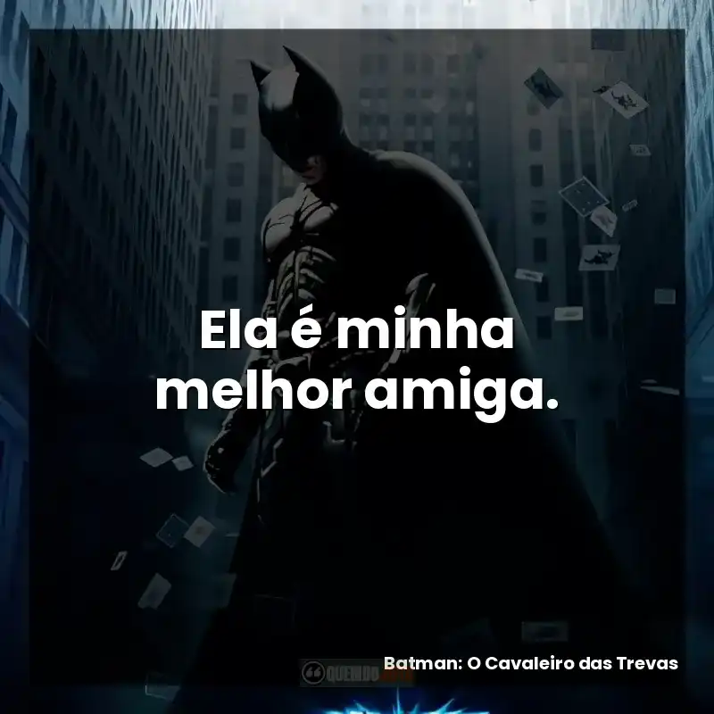 Ela é minha melhor amiga.