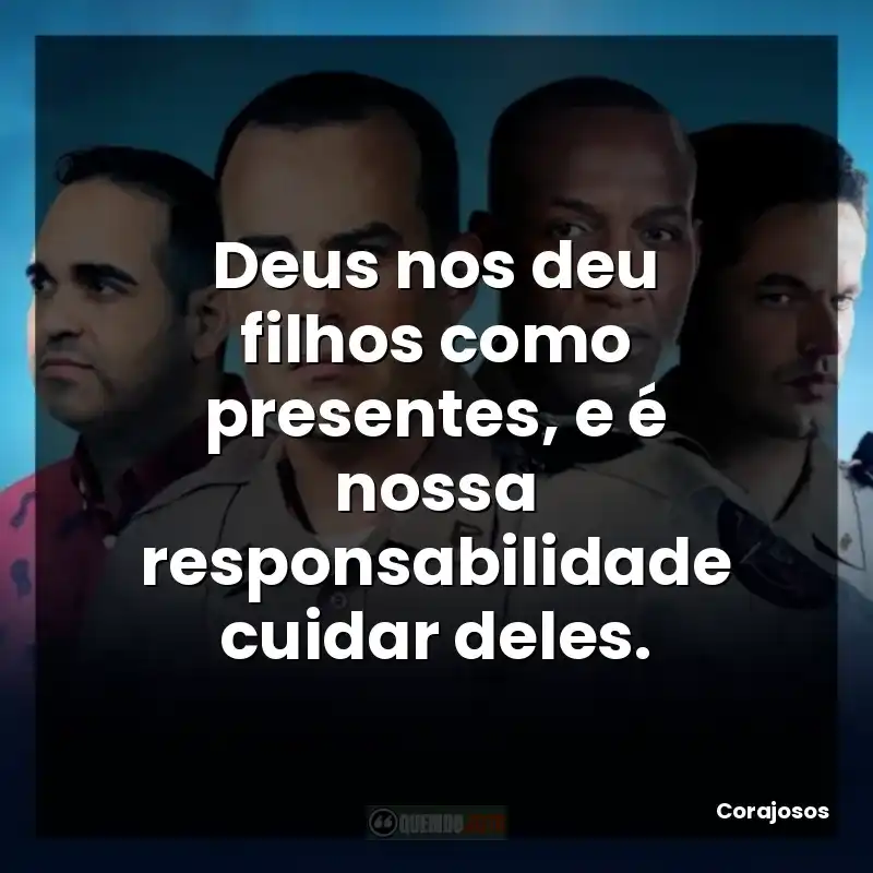 Deus nos deu filhos como presentes, e é nossa responsabilidade cuidar deles.