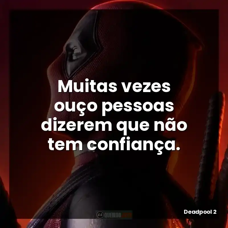 Muitas vezes ouço pessoas dizerem que não têm confiança.