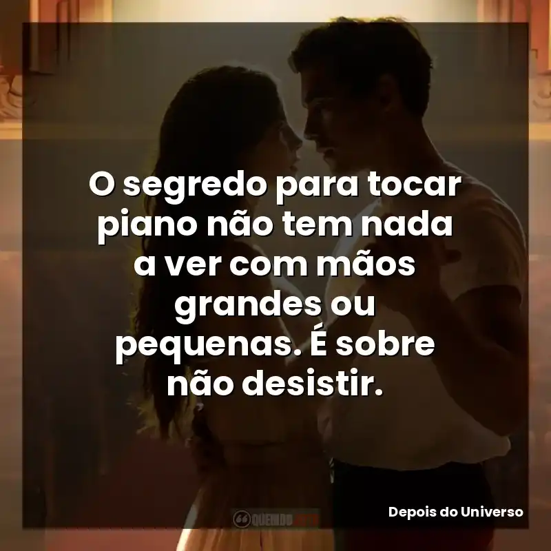 O segredo para tocar piano não tem nada a ver com mãos grandes ou pequenas. É sobre não desistir.