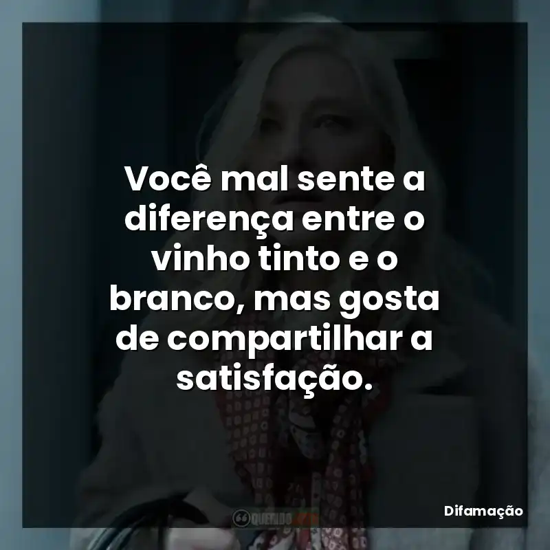 Você mal sente a diferença entre o vinho tinto e o branco, mas gosta de compartilhar a satisfação.