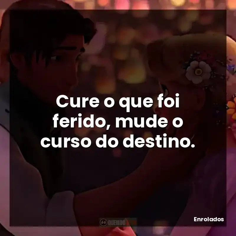Cure o que foi ferido, mude o curso do destino.