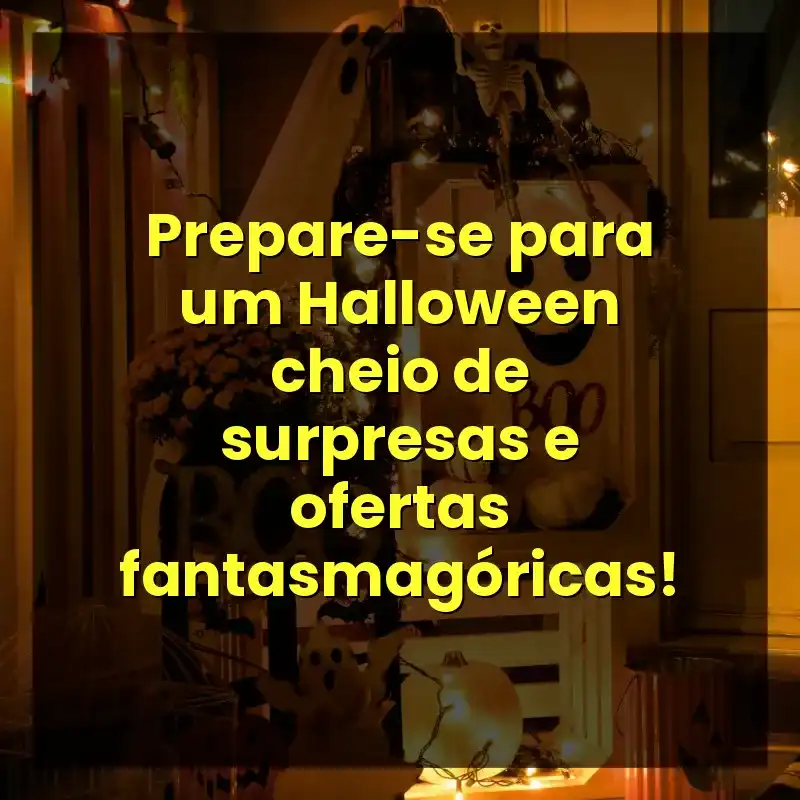 Prepare-se para um Halloween cheio de surpresas e ofertas fantasmagóricas!