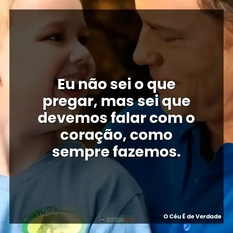 Eu não sei o que pregar, mas sei que devemos falar com o coração, como sempre fazemos.