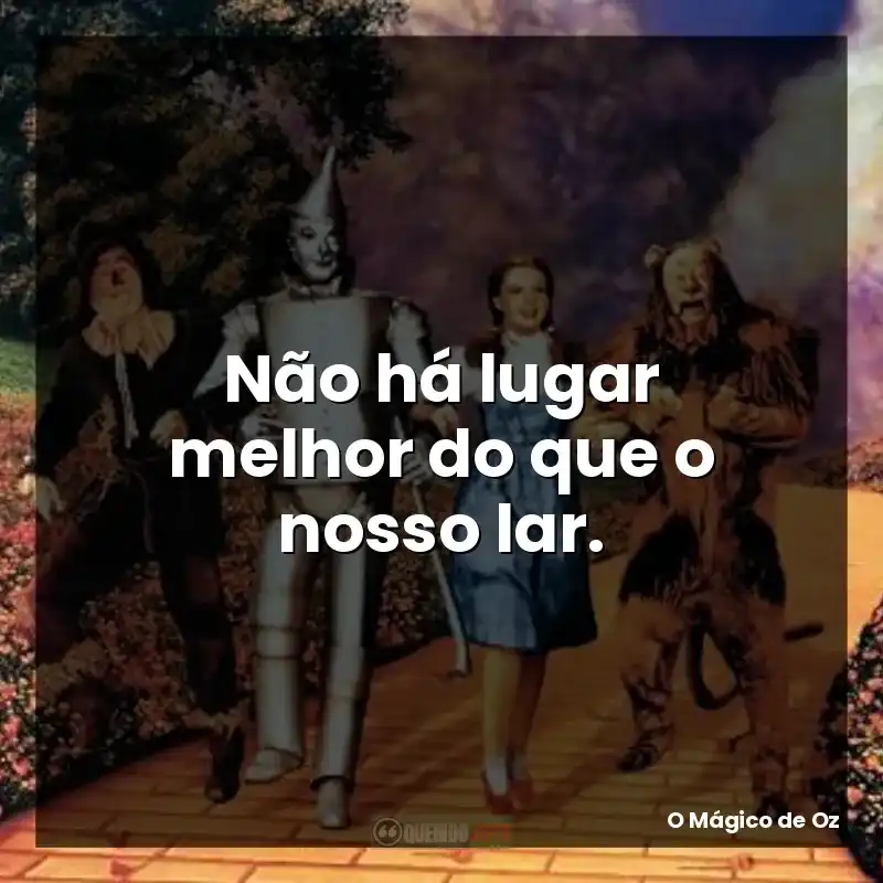 Não há lugar melhor do que o nosso lar.
