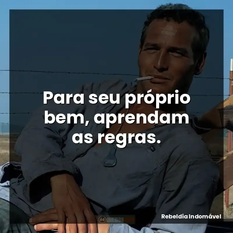 Para seu próprio bem, aprendam as regras.