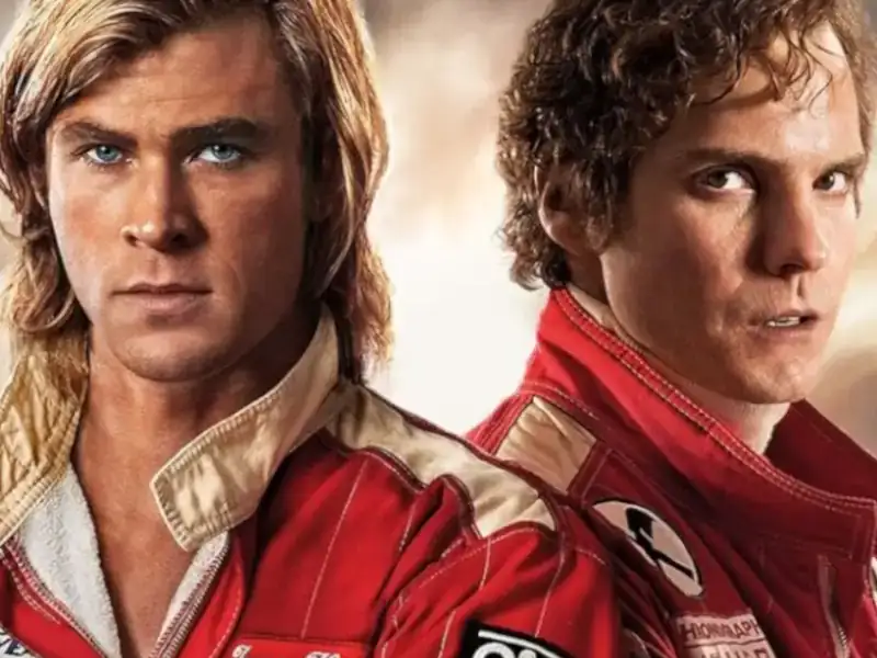 Poster do filme Rush: No Limite da Emoção com mensagens marcantes e frases inspiradoras