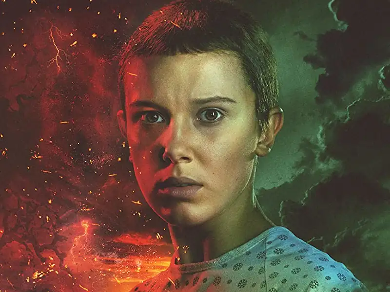 Poster da série Stranger Things com mensagens marcantes e frases inspiradoras