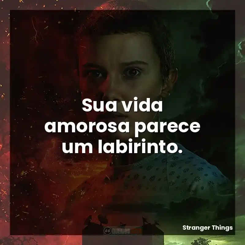 Sua vida amorosa parece um labirinto.