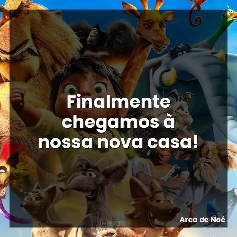 Finalmente chegamos à nossa nova casa!