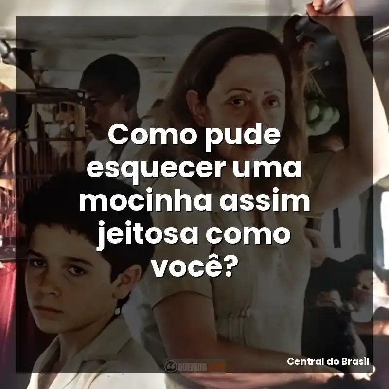 Como pude esquecer uma mocinha assim jeitosa como você?