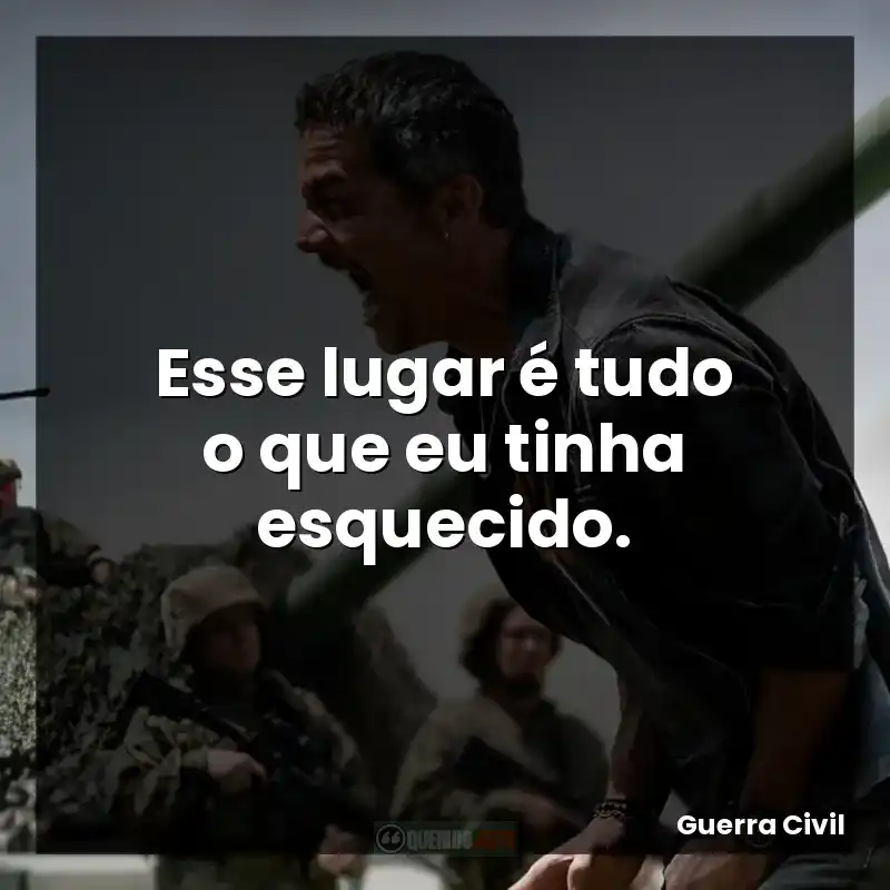 Esse lugar é tudo o que eu tinha esquecido.