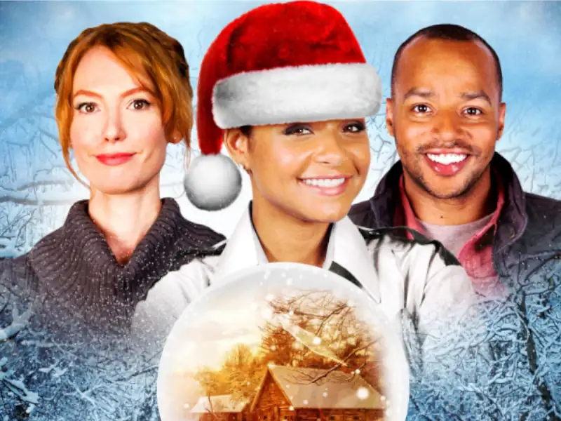 Poster do filme Natal no Globo de Neve com frases marcantes e mensagens inspiradoras