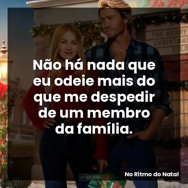 Não há nada que eu odeie mais do que me despedir de um membro da família.