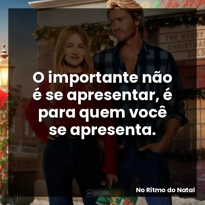O importante não é se apresentar, é para quem você se apresenta.