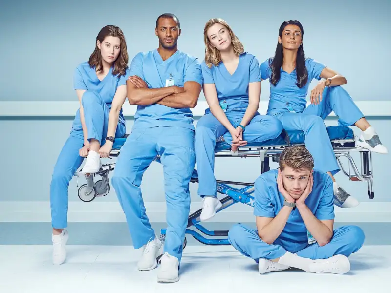Poster da série Nurses: Plantão Enfermagem com mensagens marcantes e frases inspiradoras
