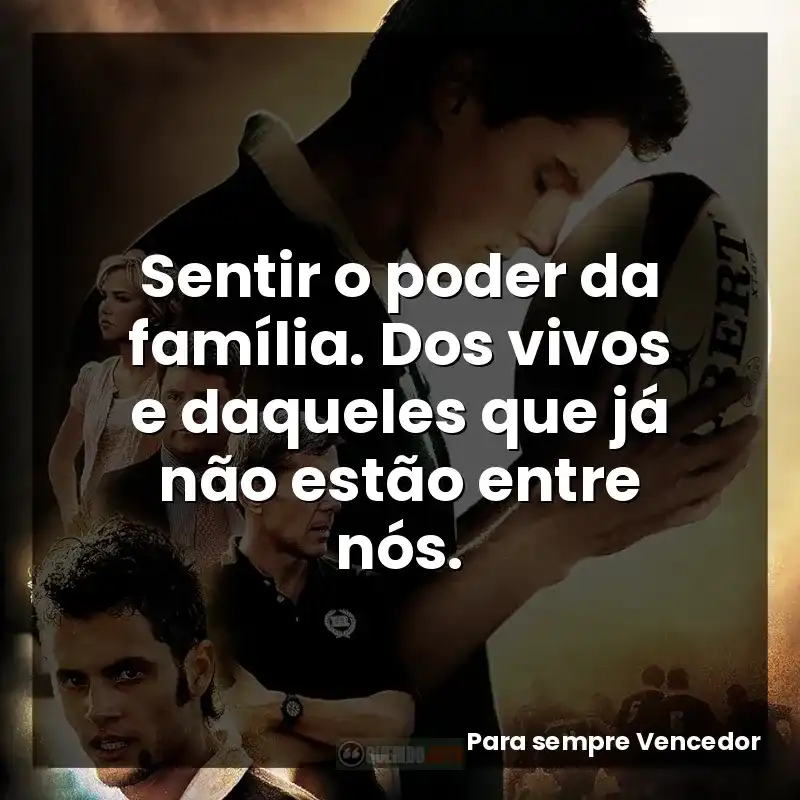 Sentir o poder da família. Dos vivos e daqueles que já não estão entre nós.