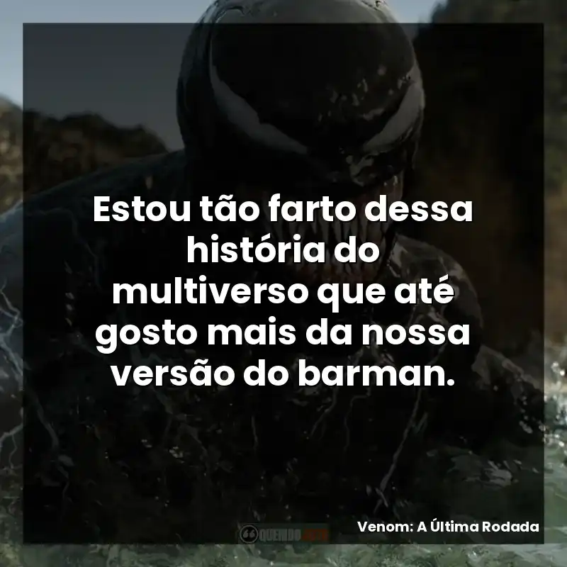 Estou tão farto dessa história do multiverso que até gosto mais da nossa versão do barman.