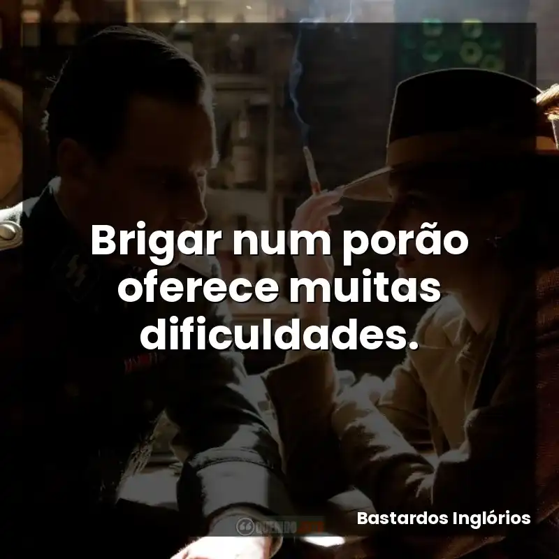 Brigar num porão oferece muitas dificuldades.