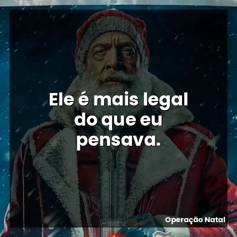 Ele é mais legal do que eu pensava.