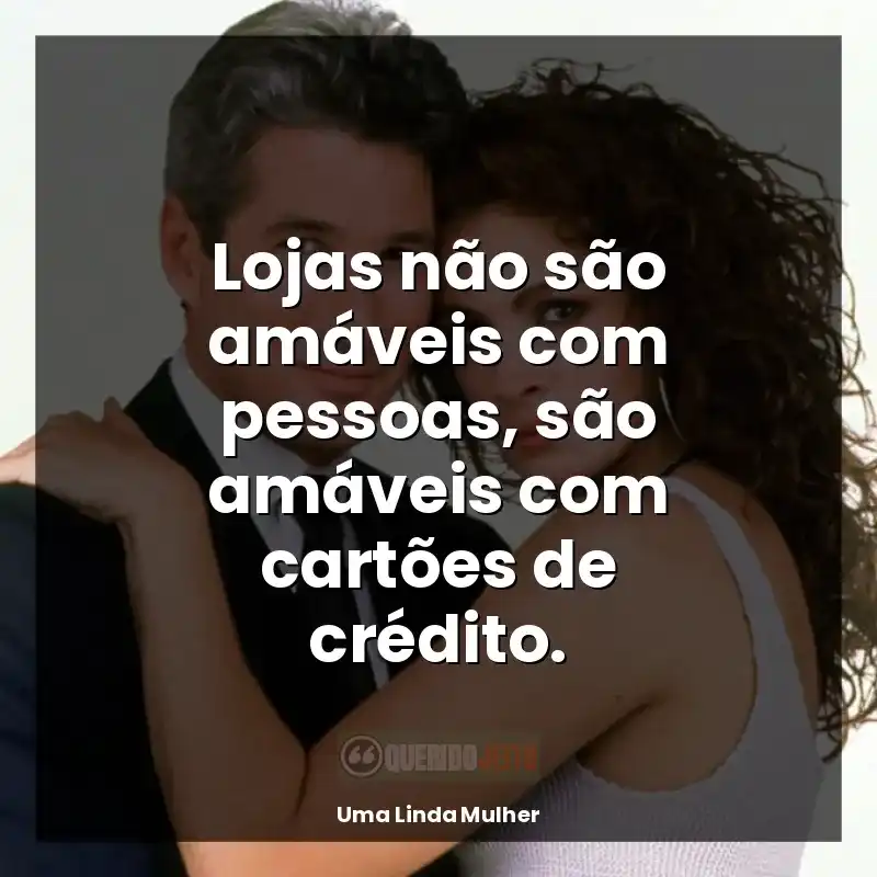 Lojas não são amáveis com pessoas, são amáveis com cartões de crédito.