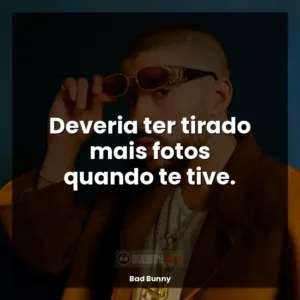 Deveria ter tirado mais fotos quando te tive.