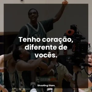 Tenho coração, diferente de vocês.