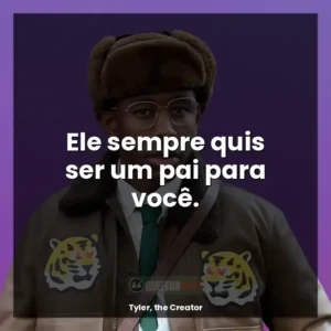 Ele sempre quis ser um pai para você.