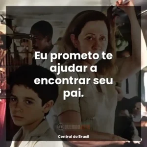 Eu prometo te ajudar a encontrar seu pai.