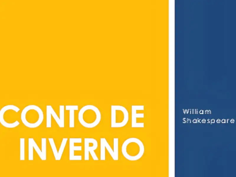 Poster do livro Conto de Inverno com frases marcantes e mensagens inspiradoras