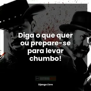 Diga o que quer ou prepare-se para levar chumbo!