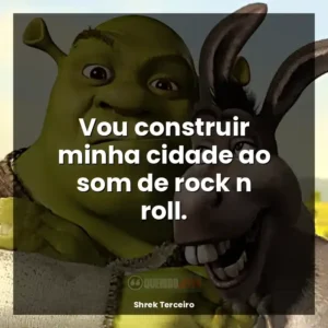Vou construir minha cidade ao som de rock n roll.