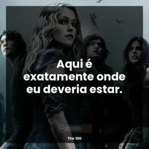 Aqui é exatamente onde eu deveria estar.