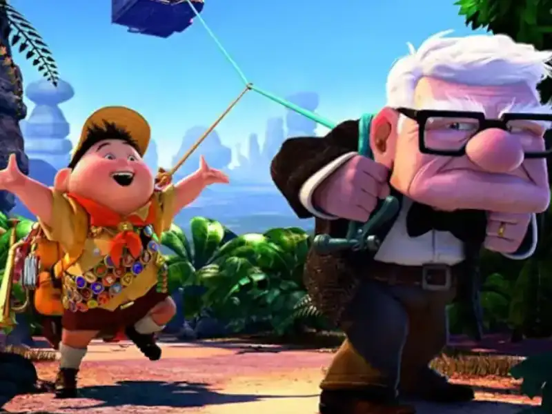 Poster do filme Up - Altas Aventuras com frases marcantes e mensagens inspiradoras