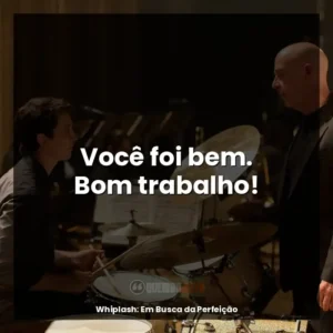Você foi bem. Bom trabalho!