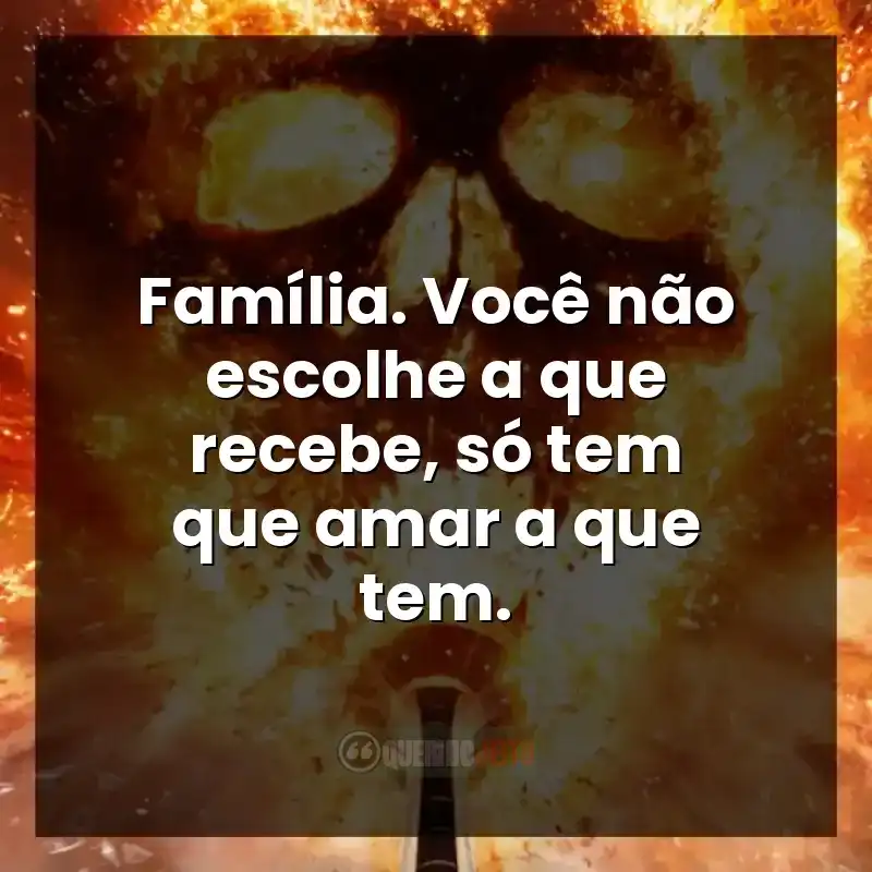 Família reunida em momento de emoção. Frases do filme Premonição 6: Laços de Sangue