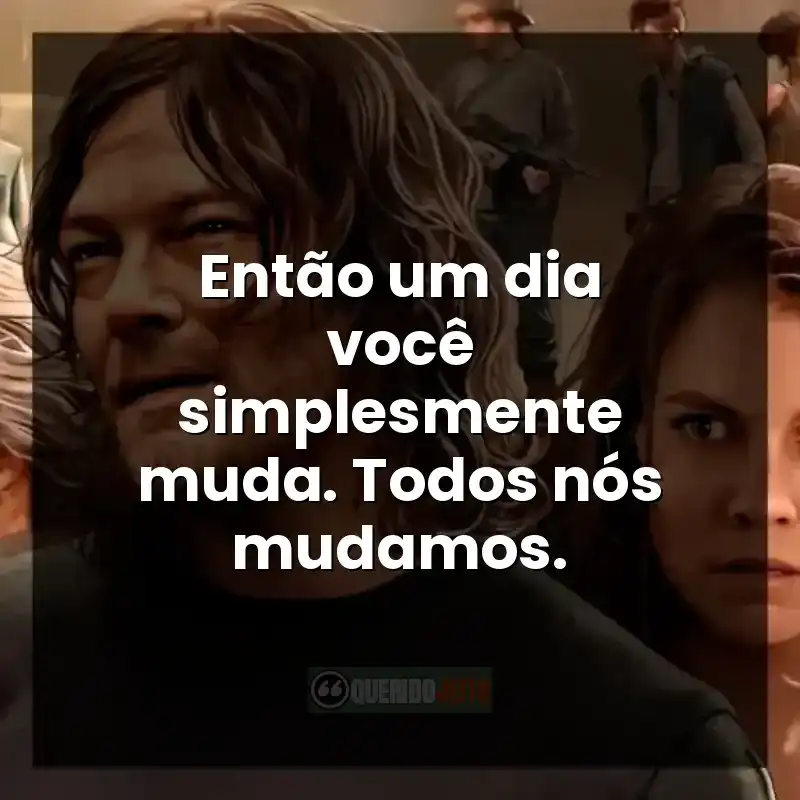 Personagem refletindo sobre mudança