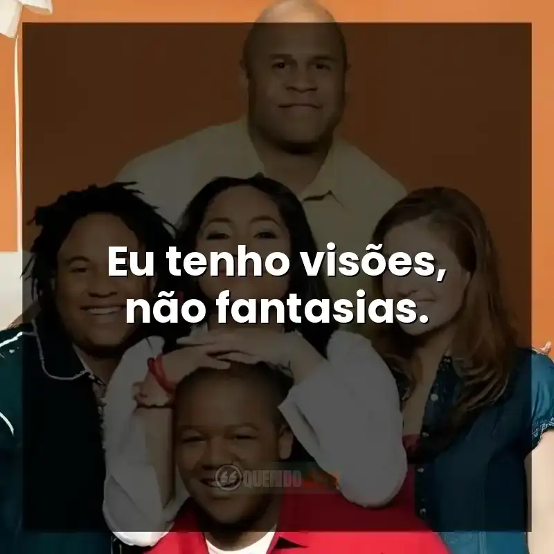 Raven falando sobre suas visões e aprendizados