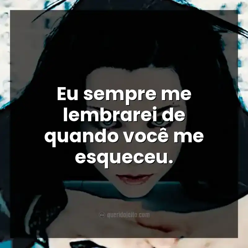 Frases de Evanescence. Eu sempre me lembrarei de quando você me esqueceu.