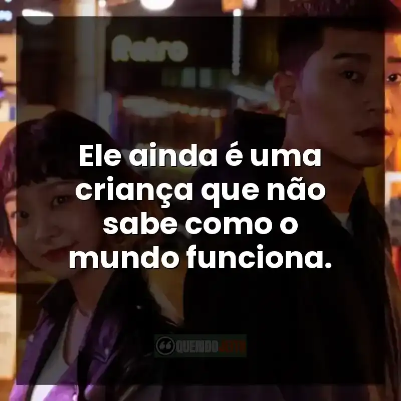 Crescimento e amadurecimento em Itaewon Class.