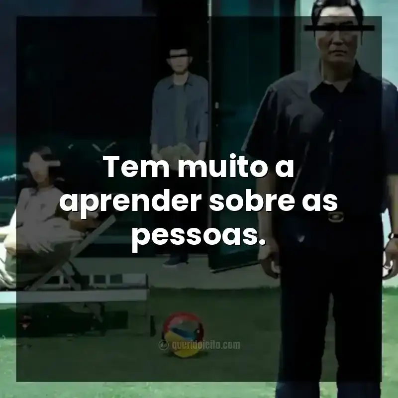 Tem muito a aprender sobre as pessoas.