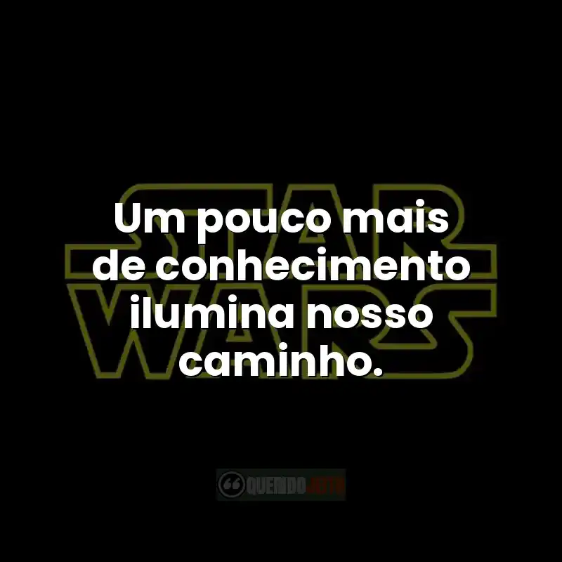 Um pouco mais de conhecimento ilumina nosso caminho.