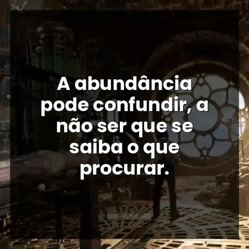 A abundância pode confundir, a não ser que se saiba o que procurar.