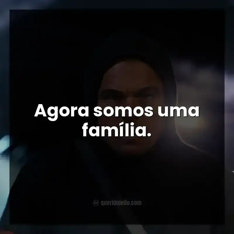Agora somos uma família. Frases do filme Uma Batalha Após a Outra