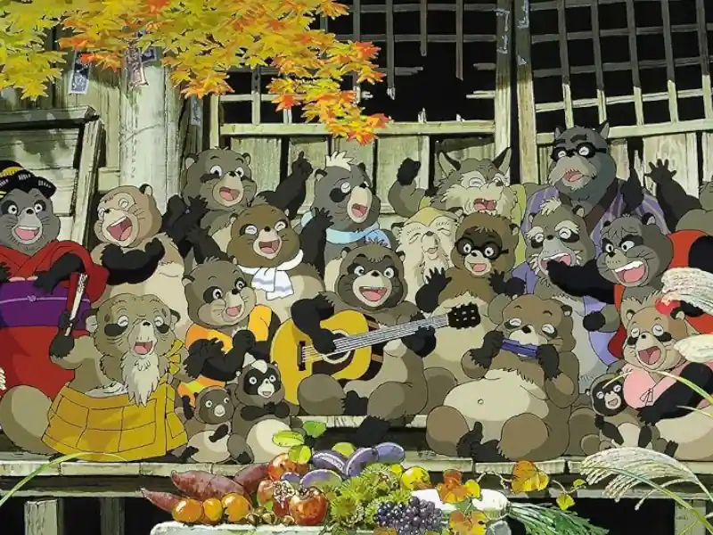 Frases do filme PomPoko: A Grande Batalha dos Guaxinins